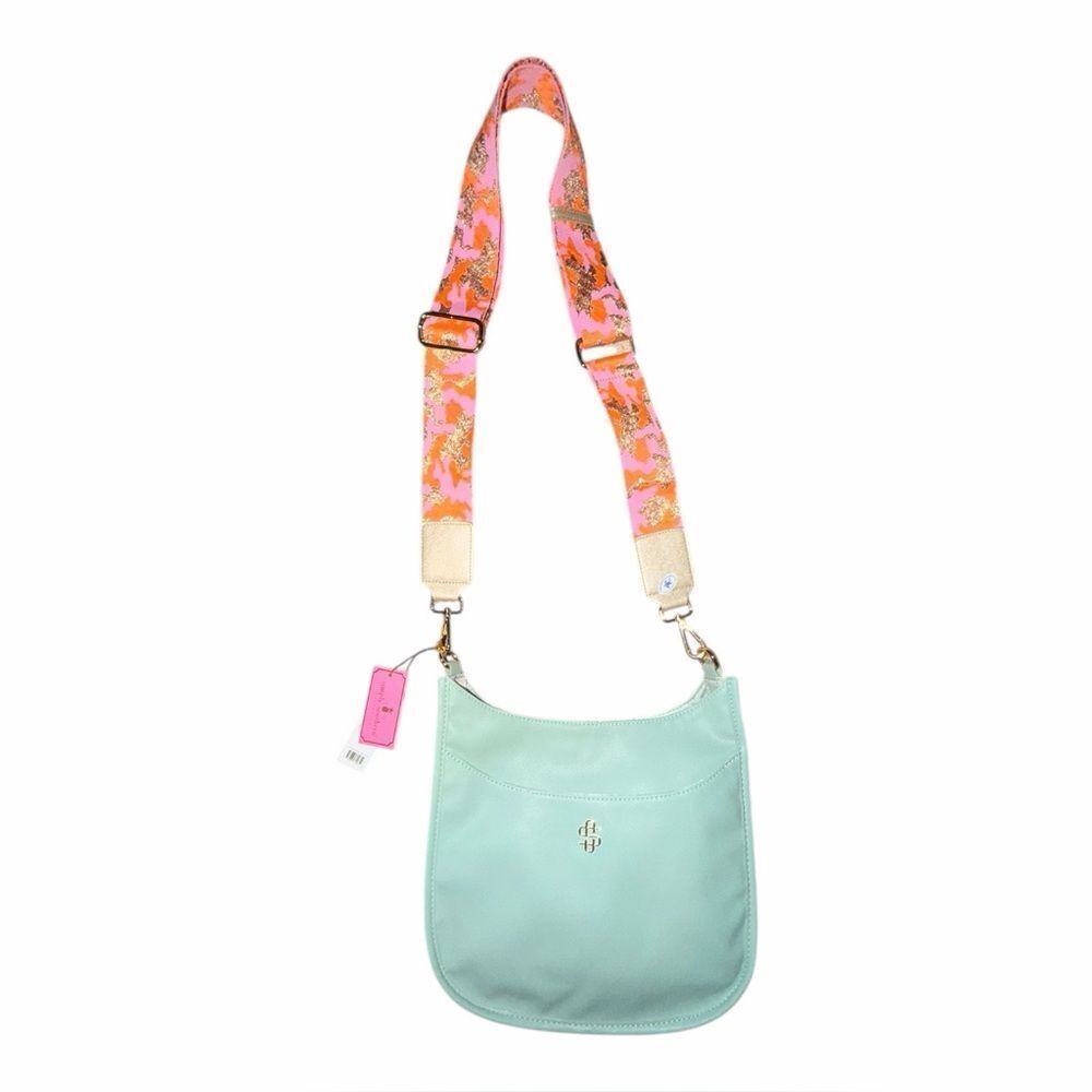 Simply Southern Green Sage Faux Leather Satchel Crossbody Purse NWT